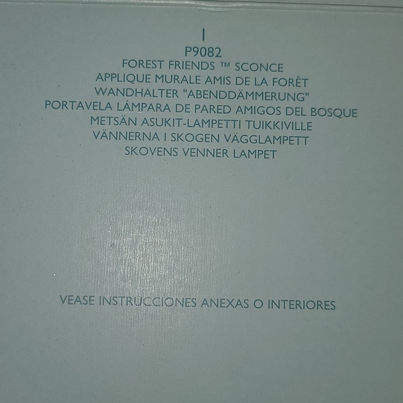 Forest Friends Sconce PartyLite NIB - Picture 5 of 6